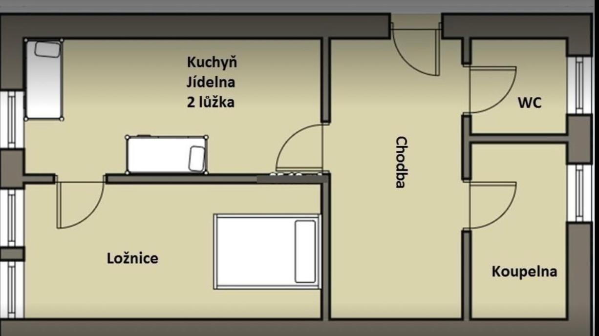 Apartman Aneta Nove Mesto Na Morave Exterior photo